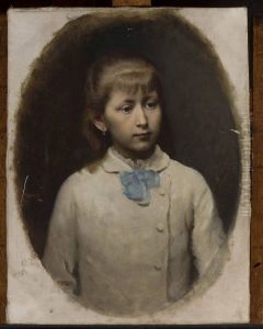 Portrait of Zosia Kraszewska (1863-?) by Leopold Horovitz
