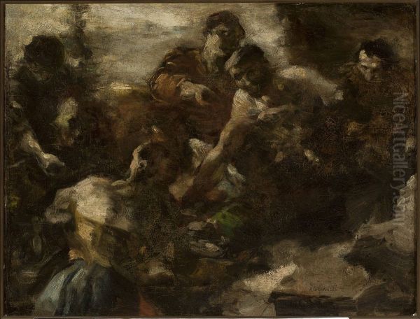 Taverne in Rom (Entwurf) - view 1