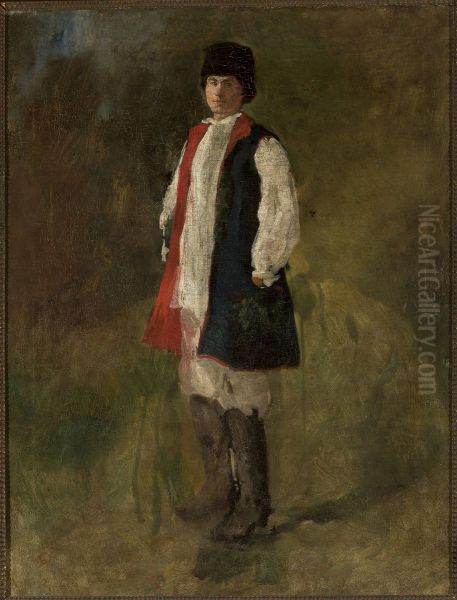 Peasant in the "sukmana" overcoat - view 1