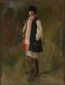 Peasant in the "sukmana" overcoat