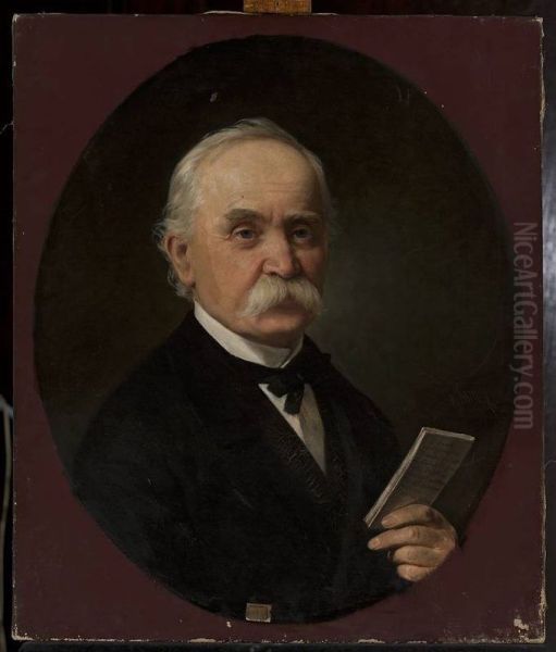 Portrait of Alfred Schouppe, painter - view 1
