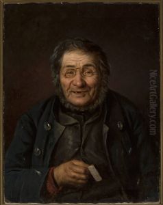 Portrait of Ambrozy Mieroszewski by Tytus Maleszewski