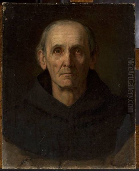 Head of a monk - view 1