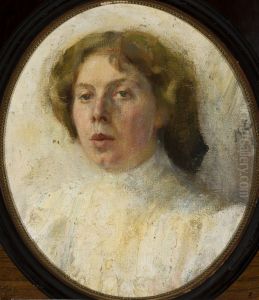 Portrait of a woman by Valentin Serov