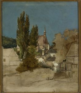 Church in Stary Sacz by Szymon Buchbinder