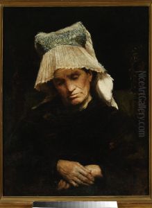 Old woman in a cap Old woman in a cap