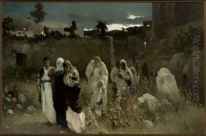 The Three Marys at the Tomb by Wilhelm Kotarbinski