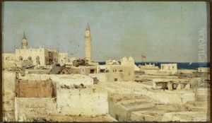 View of Massawa by Stanislaw Chlebowski