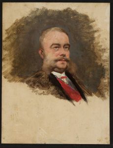 Portrait of an old man, sketch