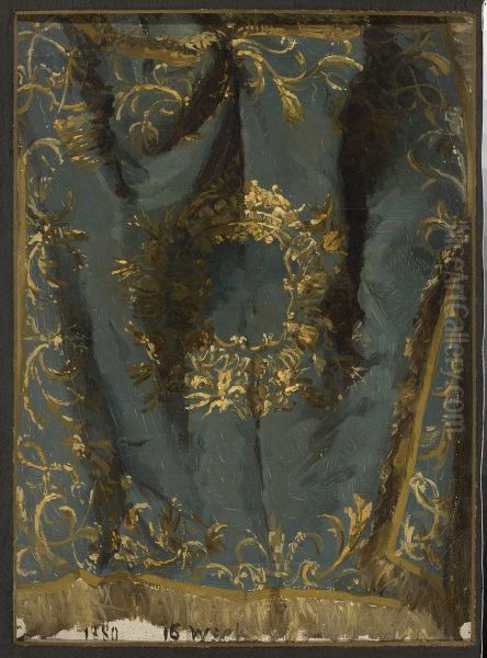 Study of a fabric from the 16th century - view 1