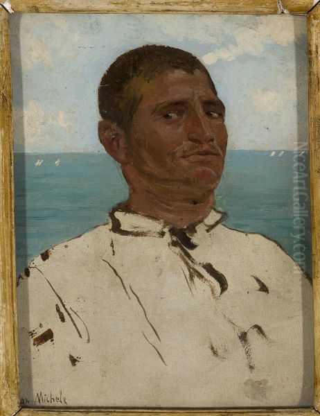 Man against the sea - Sudanese - view 1