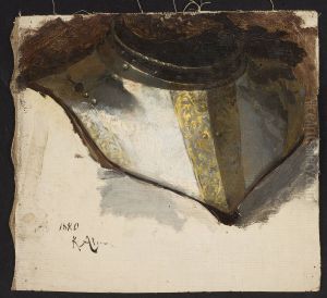 Armour bevor of Late Renaissance, study