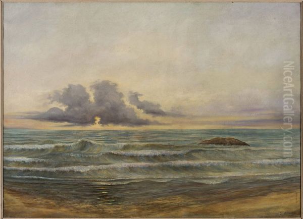Sea at Biarritz - view 1