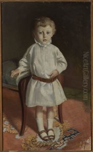 Portrait of a girl by Stanislaw Debicki