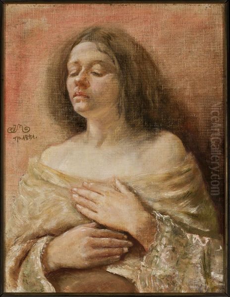 Portrait study of a woman - view 1