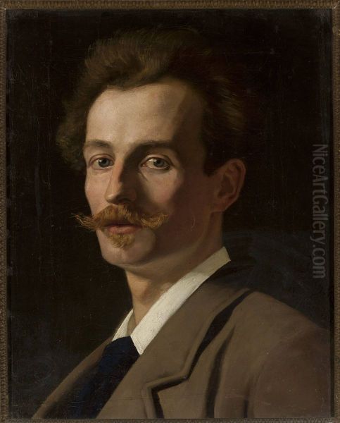 Portrait of Franciszek Krudowski, painter - view 1