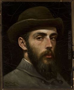 Self-portrait in a hat