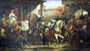 Wladyslaw Herman blesses Boleslaw the Wry-Mouthed before a war campaign