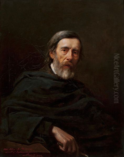 Portrait of the artist, Aleksander Stankiewicz (1824-1892) - view 1