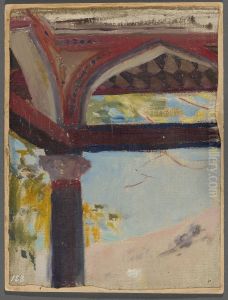 Fragment of summer house of Maria Potocka in Bakhchisaray. From the journey to Crimea