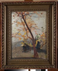 Tree sketch - Massandra. From the journey to Crimea