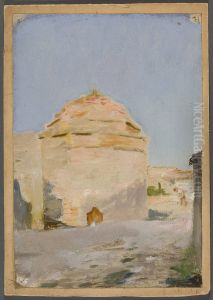 Grave of Maria Potocka in Bakhchisaray. From the journey to Crimea