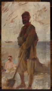 Young Tartar in Gurzuf. From the journey to Crimea by Jan Ciaglinski