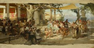Sketch for "Judgement of Paris"