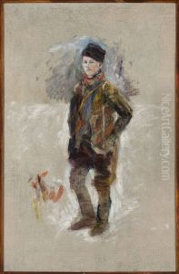 Portrait of Gosciminski, sketch Portrait of Gosciminski, sketch