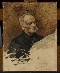 Portrait of Teodor Jez, sketch