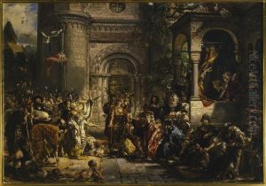 Reception of the Jews, from the series "History of Civilization in Poland"
