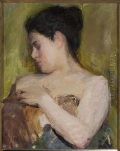 Study of a woman by Jan Ciaglinski