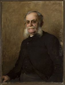 Portrait of Edward Leo (1829-1901), editor of "Gazeta Polska" by Leopold Horovitz