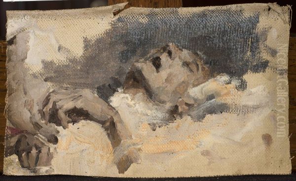 Study of a deceased man - view 1