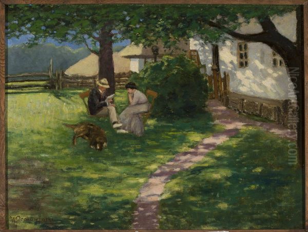 In the garden - view 1