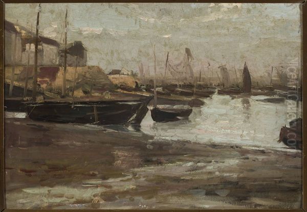 Fishing port, sketch - view 1