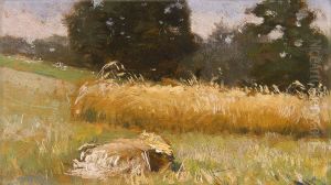 Rye field by Jan Stanislawski
