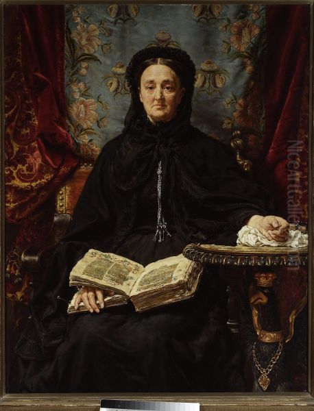 Portrait of Katarzyna Potocka nee Branicka (1825-1907), wife of Adam - view 1