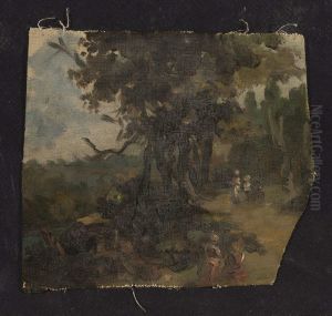 Landscape fragment, sketch Landscape fragment, sketch