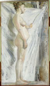 Female nude by Stanislaw Wyspianski