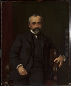 Portrait of Straszewski by Kazimierz Pochwalski