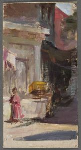 Street fragment. From the journey to Constantinople Street fragment. From the journey to Constantinople