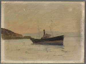 Ship on the Black Sea. From the journey to Constantinople by Jan Ciaglinski