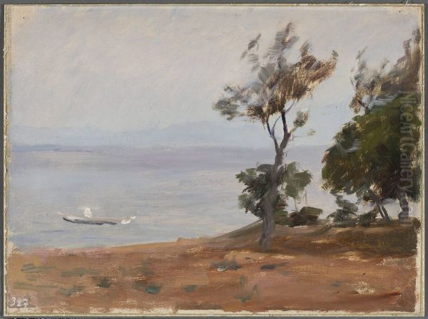 Landscape. From the journey to Constantinople - view 1