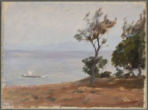 Landscape. From the journey to Constantinople by Jan Ciaglinski