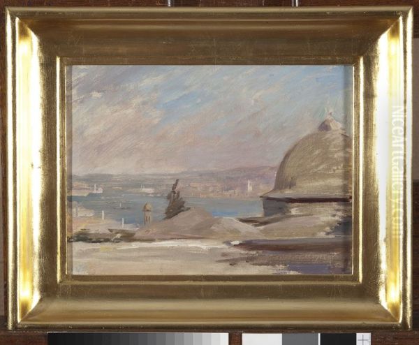 View of the port. From the journey to Constantinople - view 1