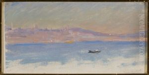 View of Constantinople. From the journey to Constantinople by Jan Ciaglinski