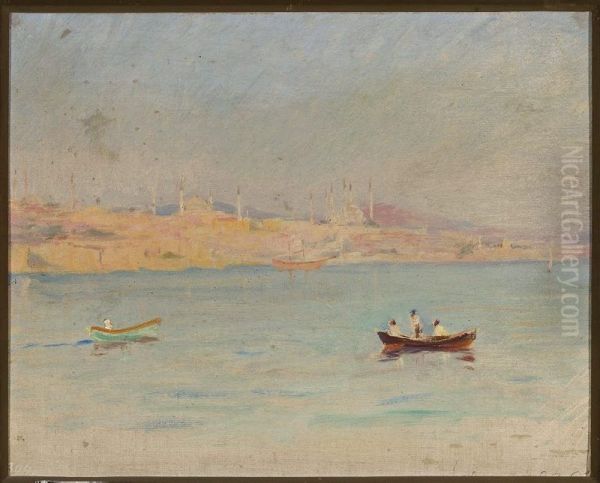Marine landscape. From the journey to Constantinople - view 1