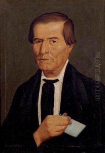 Retrato De Juan Valdivia by Hermenegildo Bustos