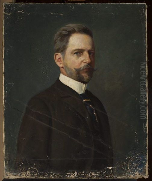 Copy from the self-portrait of Julian Maszynski - view 1